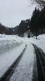 20140225山へ向かう途中の様子