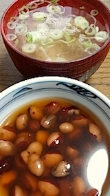 201401225煮豆とみそ汁