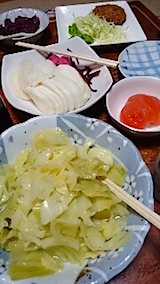 20141229キャベツの炒めもの