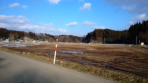 20150225山へ向かう途中の様子1