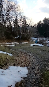 20150225ラベンダーの畑へと向かう急な坂道の様子4