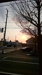 20150313外の様子夕方1