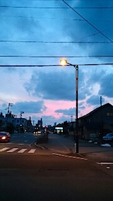 20150313外の様子夕方2