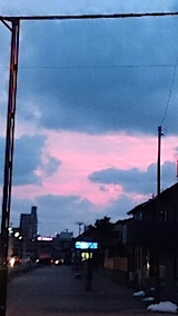 20150313外の様子夕方3