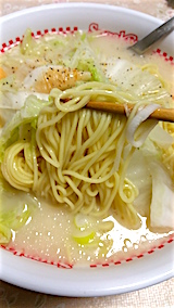 20151210お昼ご飯ラーメン