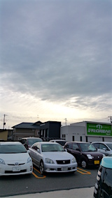 20151210山へ向かう途中の様子南の空