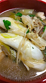 20151211お昼ご飯だまっこもち2