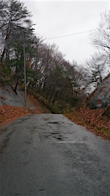 20151211山からの帰り道の様子峠道