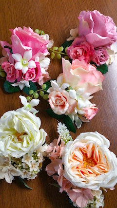 20160225バラのコサージュ