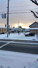 20160225外の様子夕方