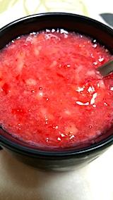 20170109イチゴのババロア