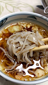 20170207お昼ご飯会津の生そば