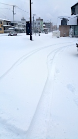 20170207雪寄せ前駐車場2