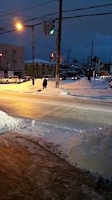 20170207外の様子夕方