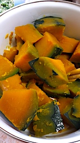 20170718お昼ご飯カボチャ