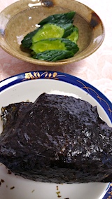 20170801お昼ご飯おにぎり