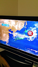 20170801NHKテレビより今日の気圧配置2