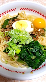 20171126お昼ご飯まぜ麺1