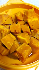 20171126お昼ご飯カボチャ