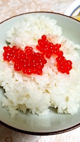 20180225晩ご飯筋子ご飯