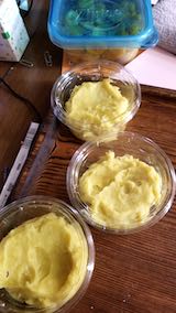 20191026サツマイモのペースト