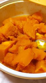 20191204お昼ご飯カボチャ