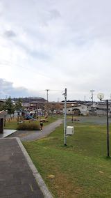 20200405速歩途中の公園高台から望んだ南の空