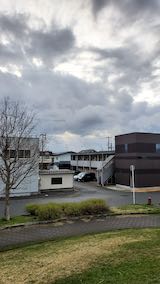 20200405速歩途中の公園高台から望んだ東の空