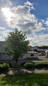 20200620速歩途中の公園高台から望んだ東の空