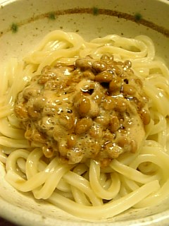 20061220納豆讃岐うどん