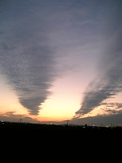 20061221夕焼け空2