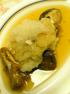 20090114カレイの煮つけ大根おろし添え