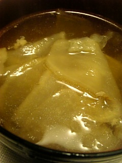 20101116切り干し大根のスープ
