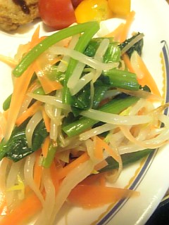 20110425野菜のナムル