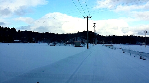 20140211山へ向かう途中の様子2