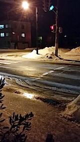 20140211外の様子夜のはじめ頃