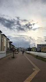 20200405速歩からの帰り道で望んだ東の空