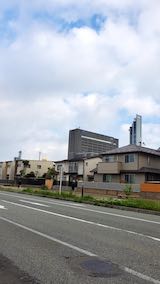 20200529速歩へ向かう途中の西北の空