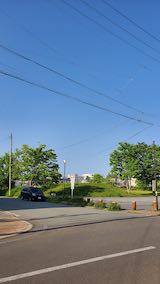 20200604速歩へ向かった公園内と南西の空