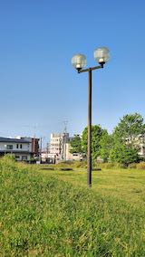 20200604速歩途中の公園内と南西の空1