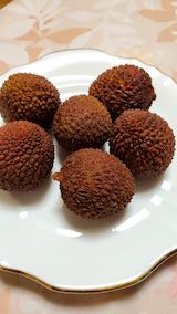 20200604晩ご飯ライチ