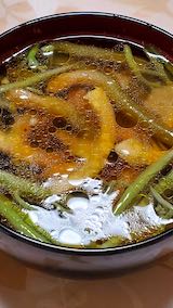 20200607晩ご飯ジュンサイ汁