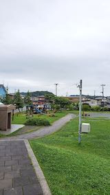 20200701速歩途中の公園高台から望んだ南の空