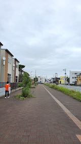 20200701速歩からの帰り道で望んだ東の空