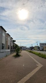 20200721速歩からの帰り道で望んだ東の空
