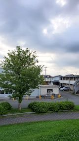 20200816速歩途中の公園高台から望んだ東の空