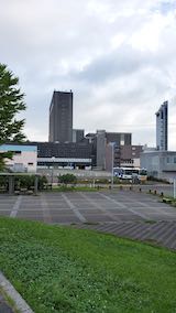 20200816速歩途中の公園高台から望んだ北の空