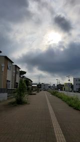 20200816速歩からの帰り道で望んだ東の空