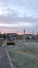 20201206速歩途中の公園高台から望んだ南の空