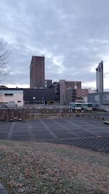 20201206速歩途中の公園高台から望んだ北の空